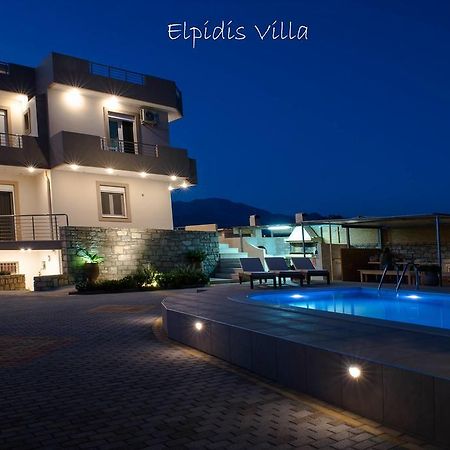 Elpidis Villa Kokkinos Pirgos Exterior foto