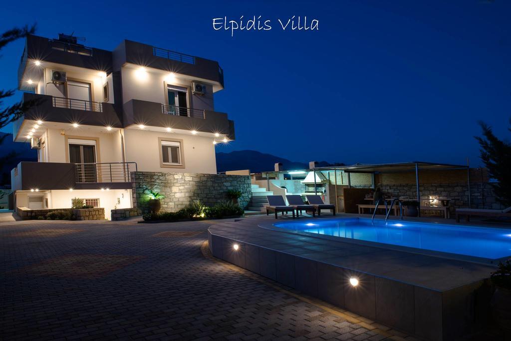 Elpidis Villa Kokkinos Pirgos Exterior foto